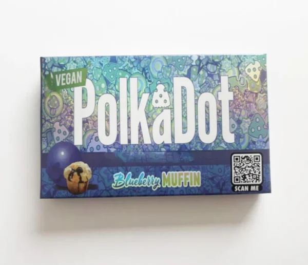 Polkadot Blueberry Muffin Chocolate Bar