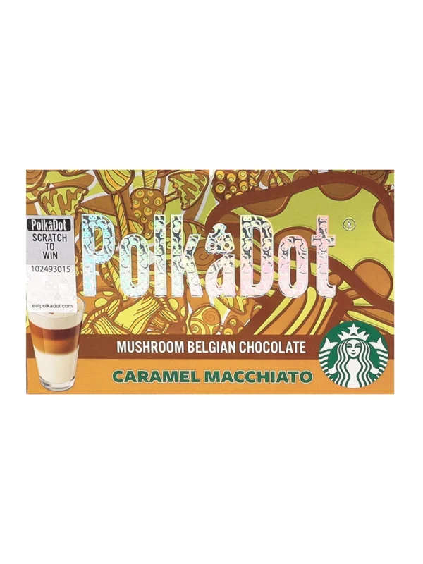 Polkadot Caramel Macchiato Chocolate Bar
